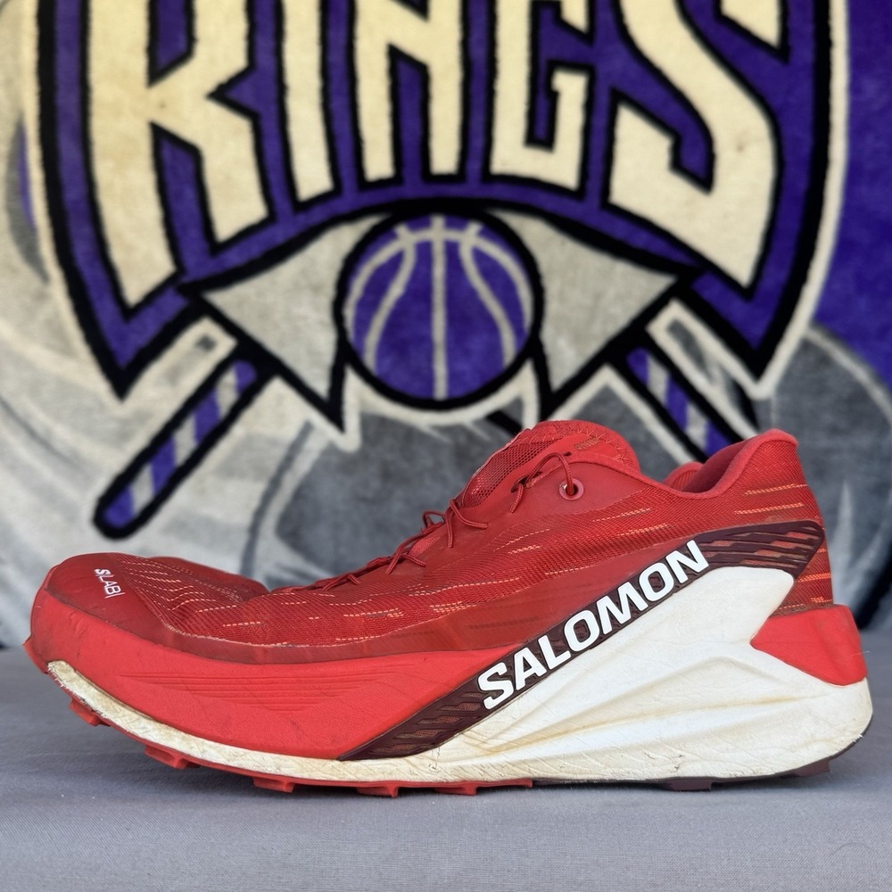 Size M8.5/W9.5 - Salomon S/Lab Pulsar 4 'Fiery Red' 477703